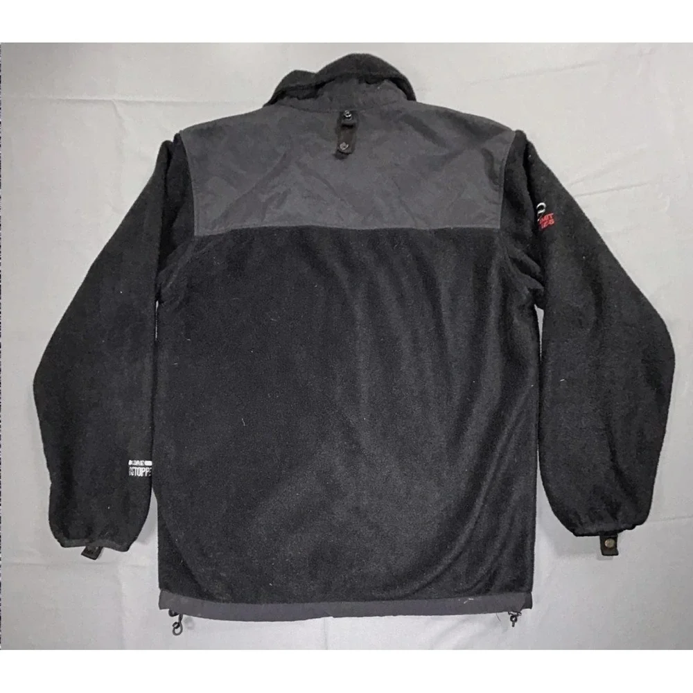 The North Face Summit Series Jacket Mens Small Black Fleece Core Windstopper